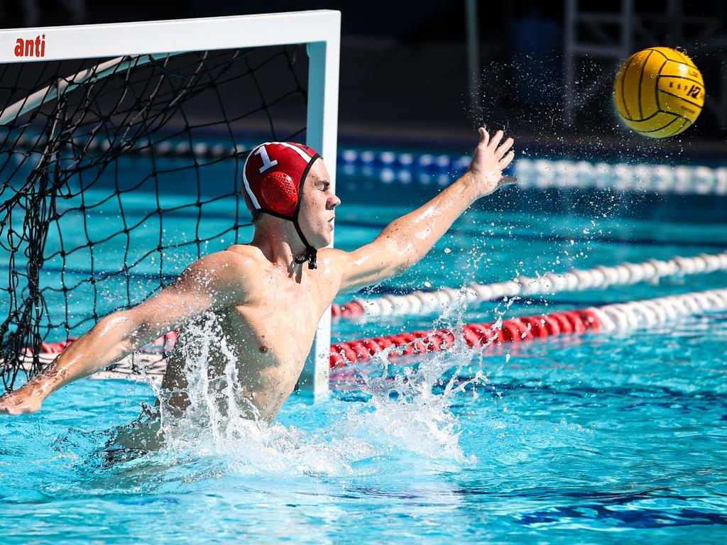 Drummoyne Devils goalkeeper Laurence Barker.