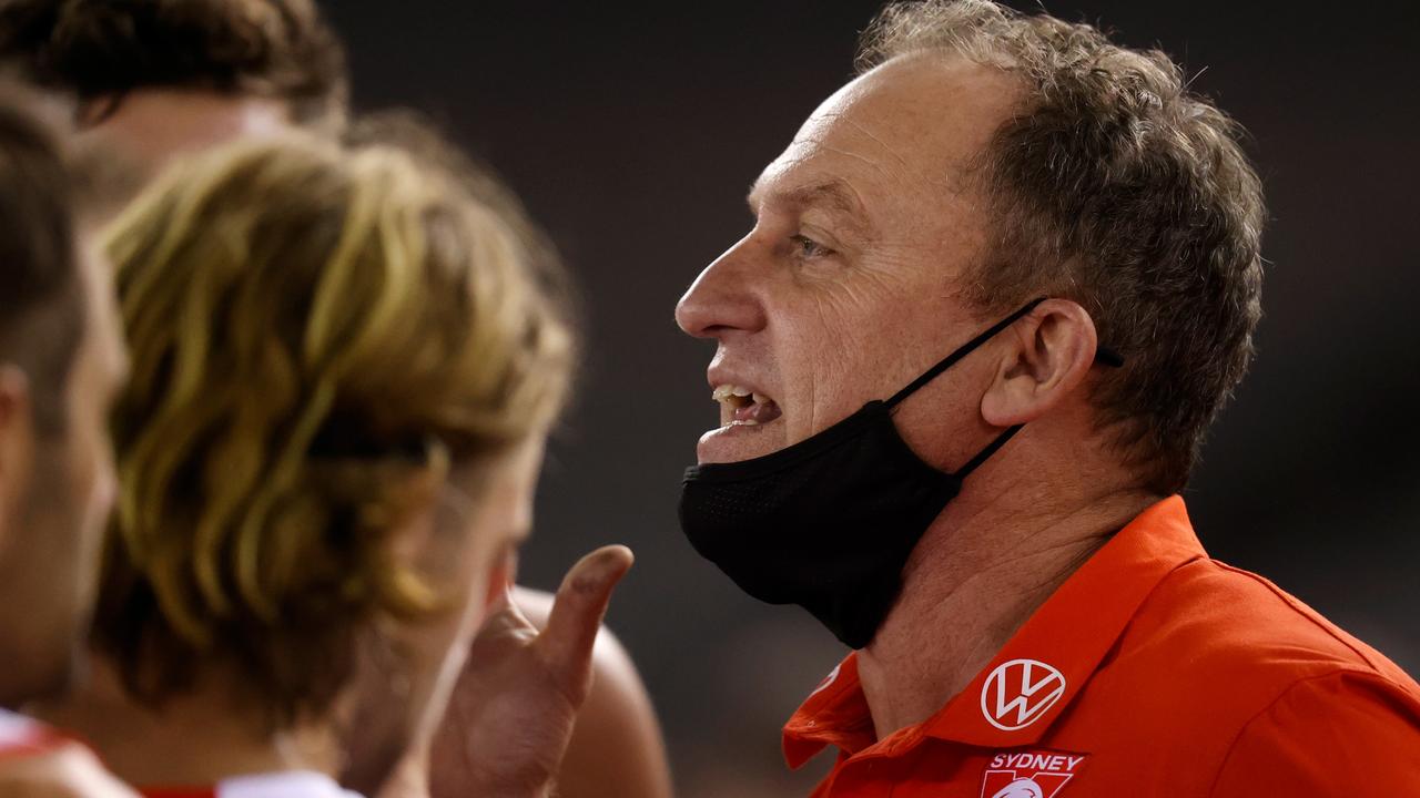 Covid was a challenge for Swans coach John Longmire in 2021 (Photo by Michael Willson/AFL Photos via Getty Images)