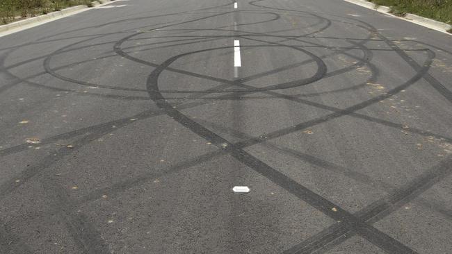 Generic images skid marks / burnouts / wheel spins / tyre marks / hoons