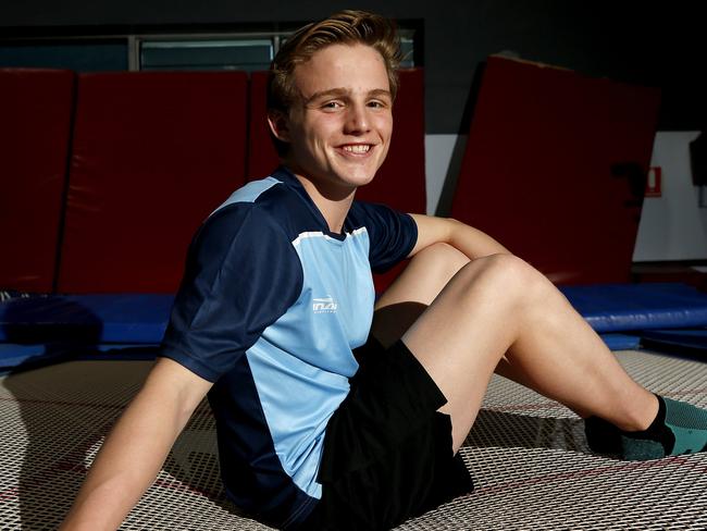Local Sports Star nominee Liam Christie at C2K in Castle Hill.
