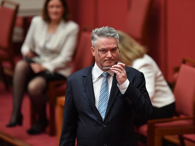 Finance Minister Mathias Cormann. Picture: Getty