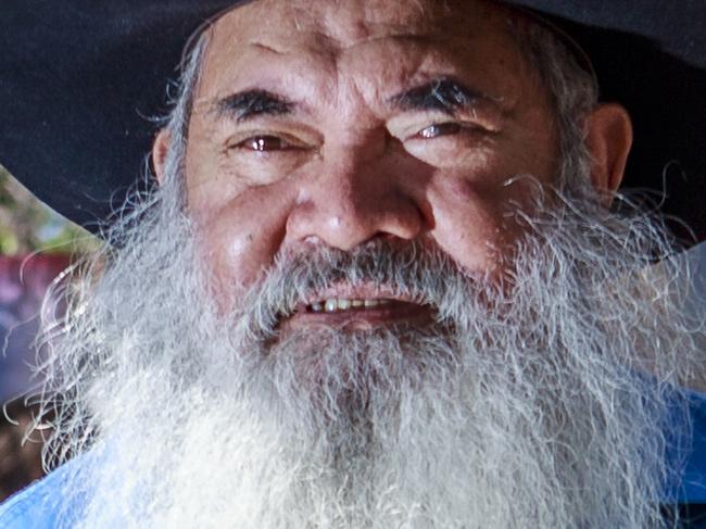 Western Australian indigenous leader Patrick Dodson pictured at Garma Festival in Arnhem Land. Pic Amos Aikman