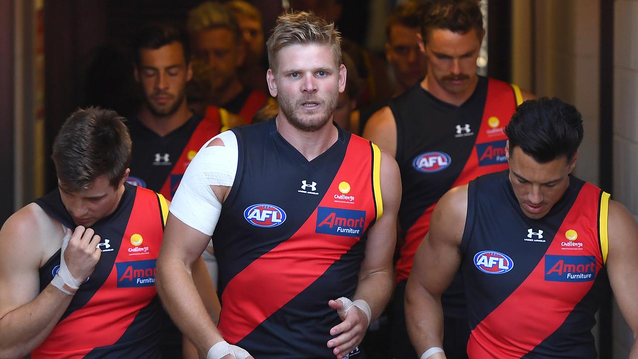 Will the Bombers be without Michael Hurley for all of 2021? Photo: Quinn Rooney/Getty Images.