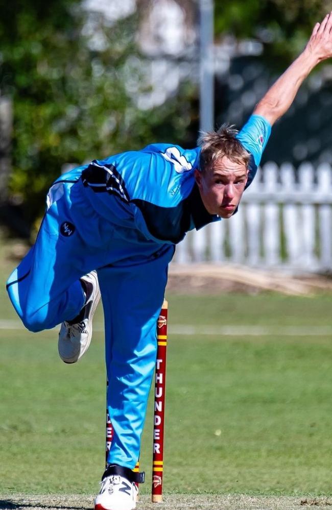 Tewantin-Noosa cricketer Riley Woolmer.