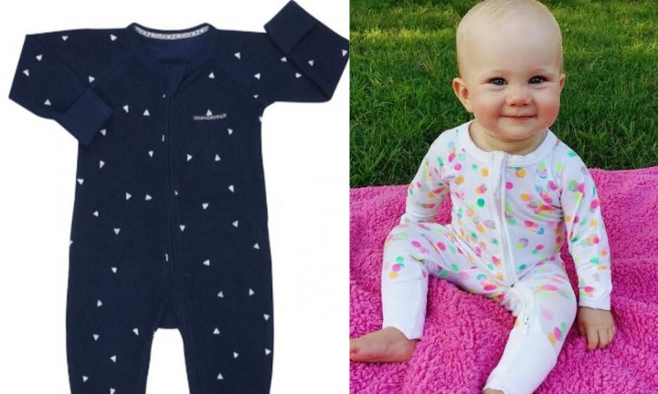 Bonds Poodlette Zip Wondersuit recalled for missing fire hazard label