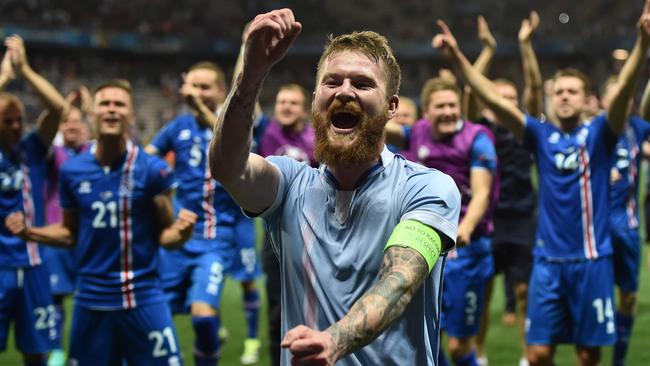 This Icelandic football commentator is everyone when their team wins