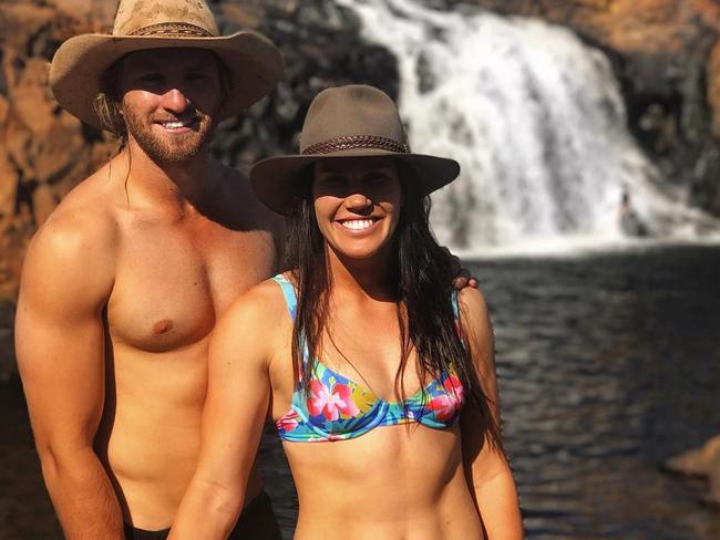 Australian women's Rugby Seven's star Charlotte Caslick and boyfriend Lewis  Holland: 'I wanted to go off the grid
