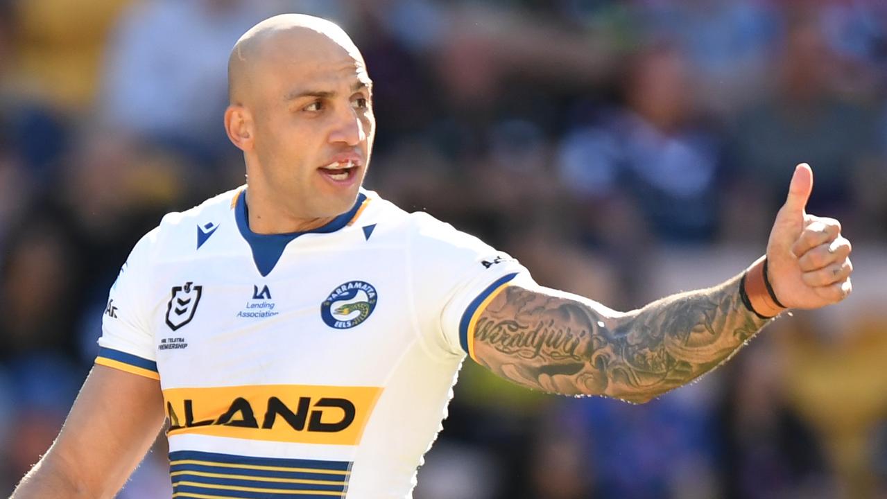 Blake Ferguson is ready to go for Parramatta. Picture: NRL Imagery