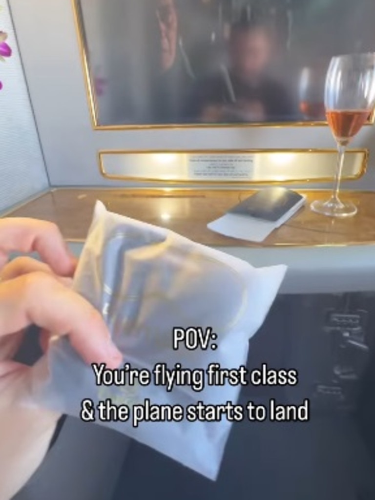 One frequent flyer shared a now viral clip on what he did. Picture: Instagram/jonny_mitchell1991