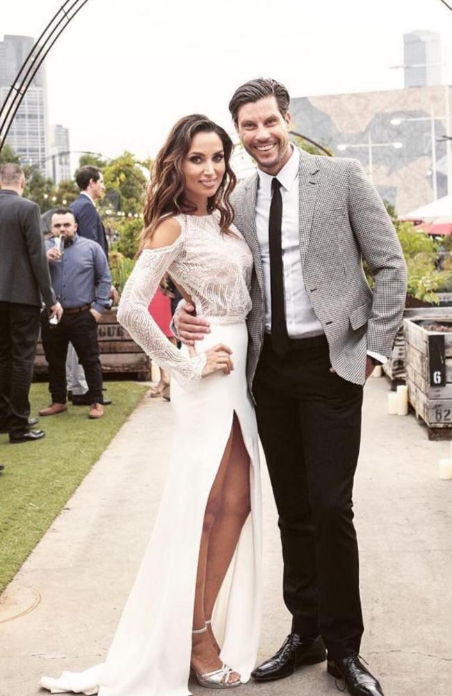 Snezana Markoski and Sam Wood are married