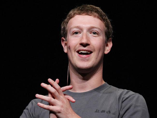 Mark Zuckerberg is still riding the wave. Picture: Justin Sullivan