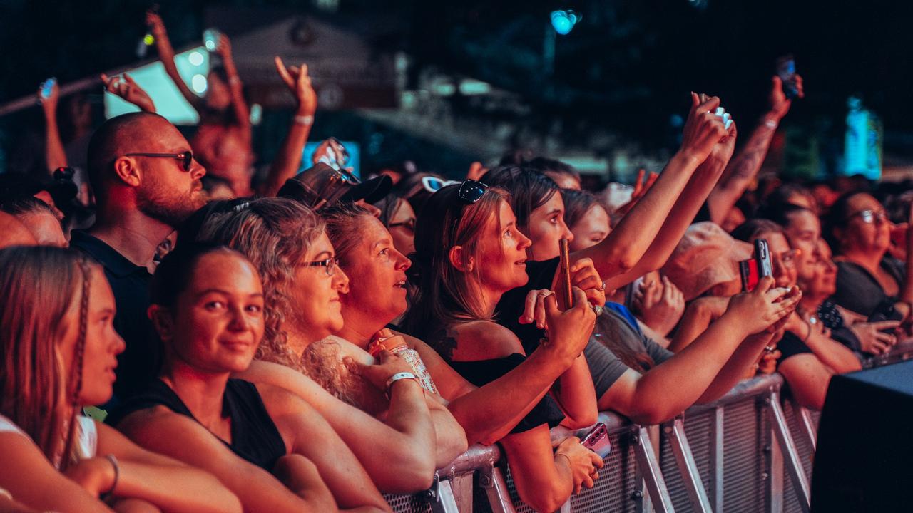 Crowds enjoying the entertainment at Festivale. Picture: Supplied.