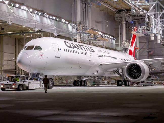 The Qantas Boeing 787-9 Dreamliner has made aviation history. Picture: Qantas