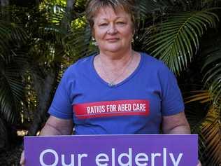 MAKE IT LAW: Former aged care worker and registered nurse Carolyn Waters. Picture: TAHLIA STEHBENS