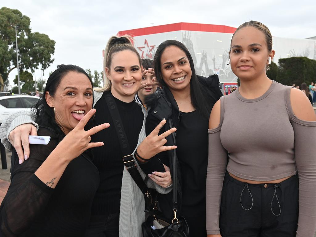 Fans outside the Snoop Dogg Concert at the Adelaide Entertainment centre. Picture: Keryn Stevens