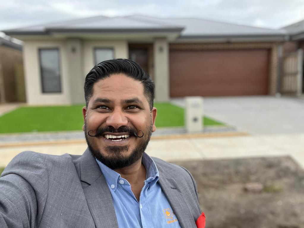 Goro Gupta (pictured) is involved in the specialist disability accommodation (SDA) sector and says there are rows of disability housing in Melbourne with no-one living in them.