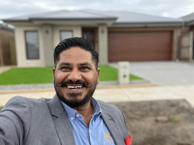 Goro Gupta (pictured) is involved in the specialist disability accommodation (SDA) sector and says there are rows of disability housing in Melbourne with no-one living in them.