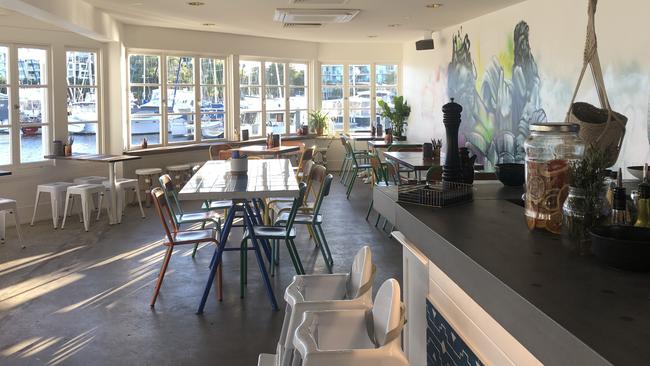 Spero restaurant and bar at Mooloolaba takes advantage of its waterside spot.