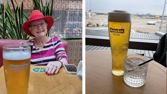 If you haven't had a beer at the Heineken Bar, have you really been to Sydney airport? Left: @geepeejay, right: @tonyappsphoto