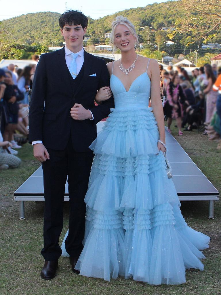 Chloe and Thomas at the St Ursula's College Formal. Photo: Contributed