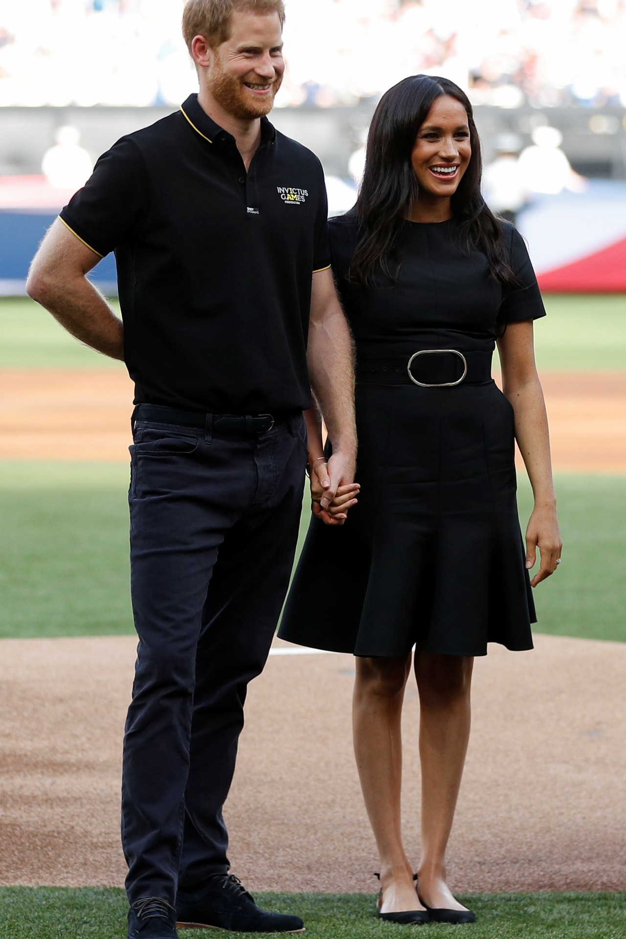 Meghan Harry Yankees Locker Room Archie Uniform London Series June 29 2019  via NYY