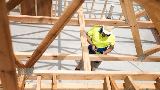 A construction boom is expected to lead Australia’s economic recovery.