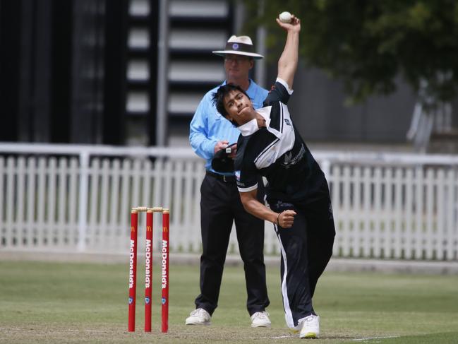 Joseph MendisNSW Premier Cricket: U16s AW Green Shield, quarter final.Northern District v Wests.Waitara Ave, Waitara NSW 2077, AustraliaPicture Warren Gannon Photography