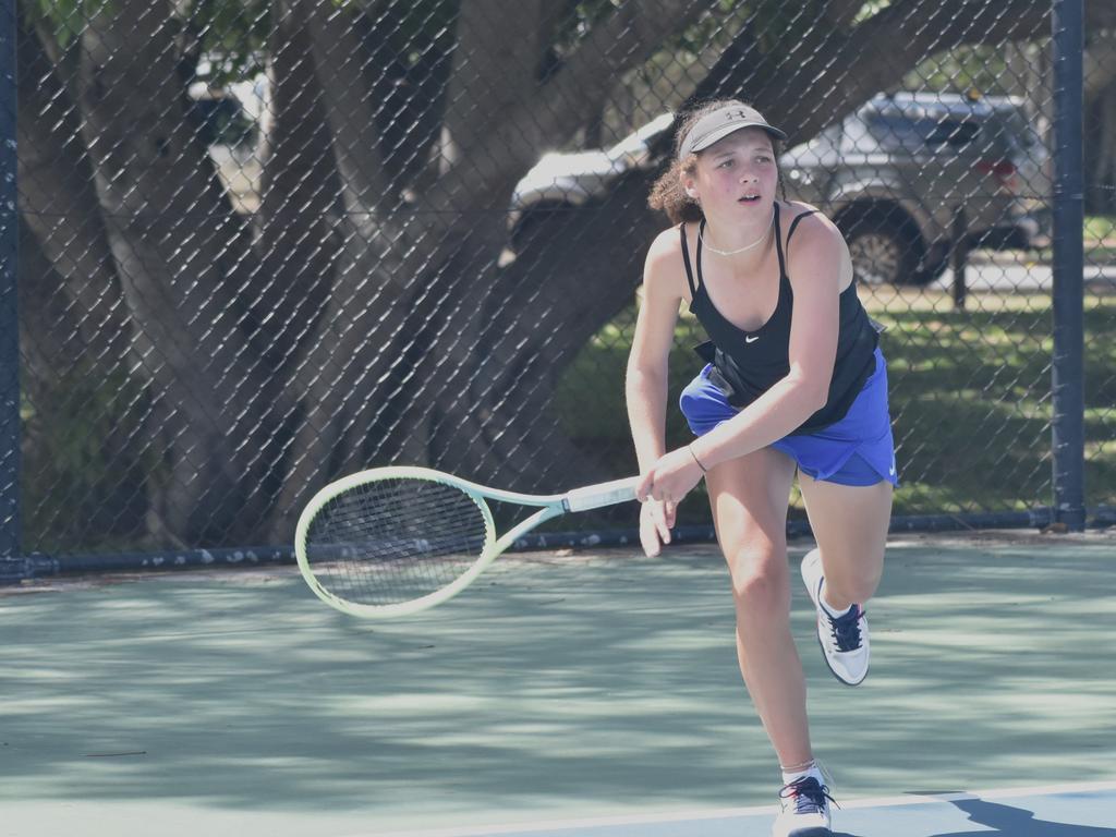 Action from Head State Age Junior Championships, Rockhampton Regional Tennis Centre, September 17, 2023.