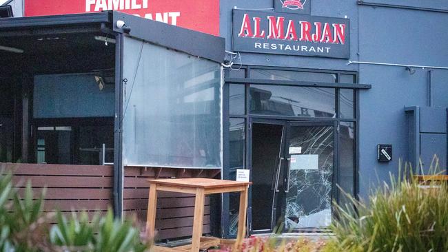 Casa Incontro Pizza &amp; Pasta Family Restaurant has been set on fire. Picture: Mark Stewart