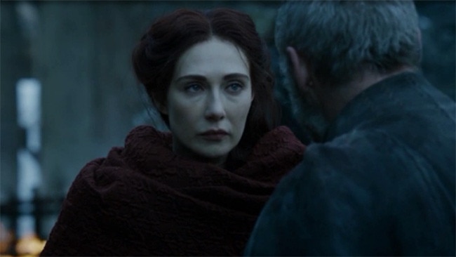 “The night is dark and full of errors. Like backing Stannis. That was a big boo-boo.”