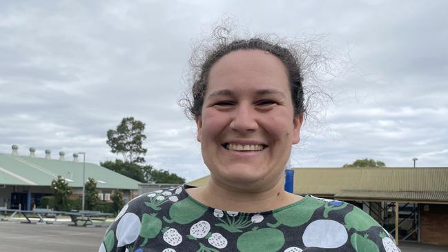 Rosemary Hulak of North Parramatta at Parramatta East Public School polling booth.