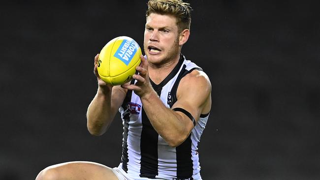 Taylor Adams and Collingwood were due to open Round 2 against Richmond Thursday night.