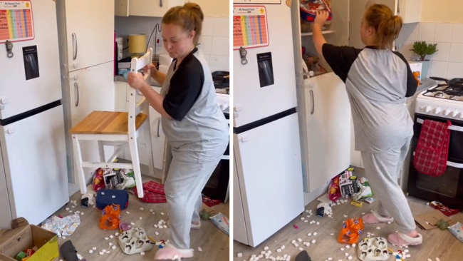 Mum hits back at online trolls over her messy home