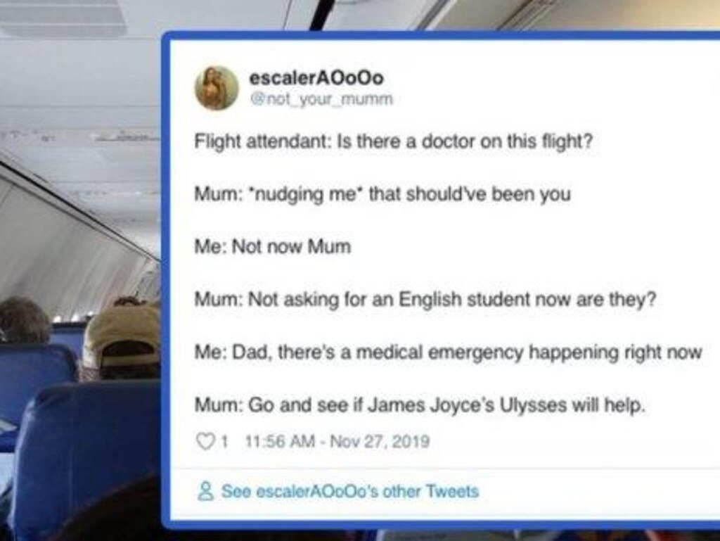 A masterful way of throwing shade at your children for their life choices.