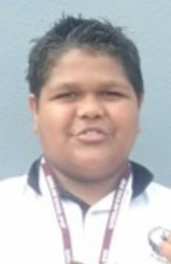 12-year-old Elih Bell plays for Gympie Devils Junior Rugby League.