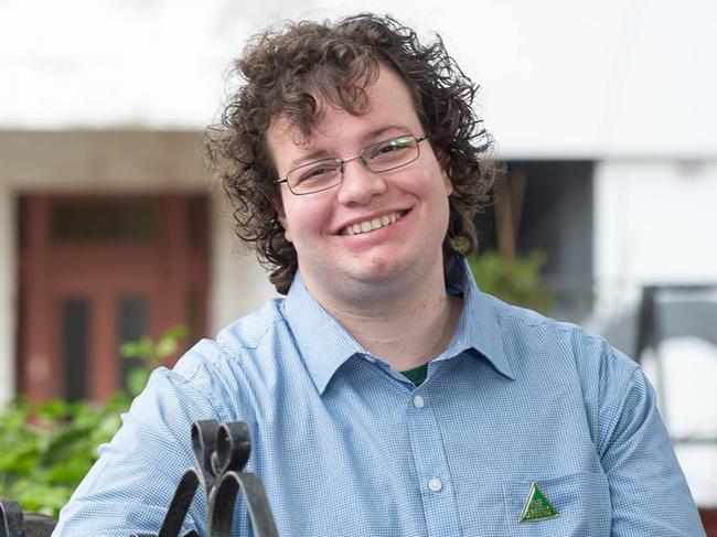 The Greens candidate for Lakemba, Emmet de Bhaldraithe.