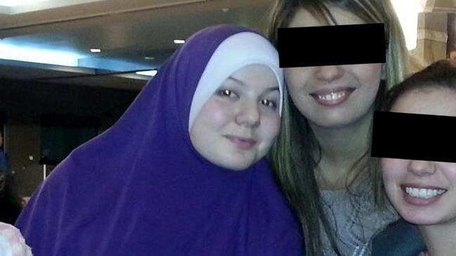 Zehra Duman at a family gathering at a Melbourne restaurant in 2012.