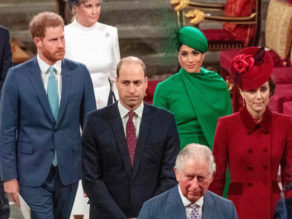 Prior to leaving the royal family, Harry and Meghan were said to be concerned about leaks within the palace. Picture: Phil Harris/AFP.