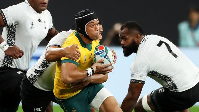 Christian Lealiifano struggled for Australia. Picture: Getty Images