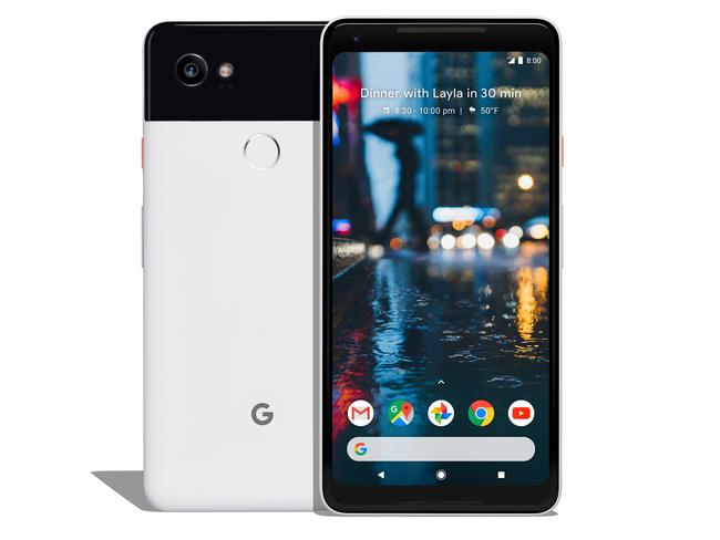 Google launched two new smartphones in October 2017: the Pixel 2 with a five-inch screen and the Pixel 2 XL with a six-inch screen.