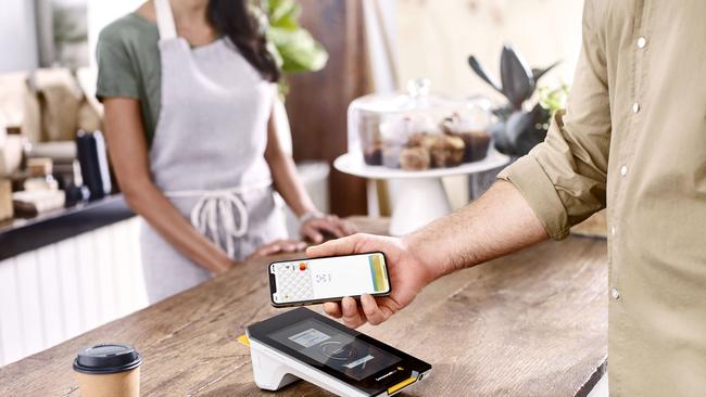 Commonwealth Bank has rolled out Apple Pay allowing customers to make purchases using their Apple device. Source: Supplied. 