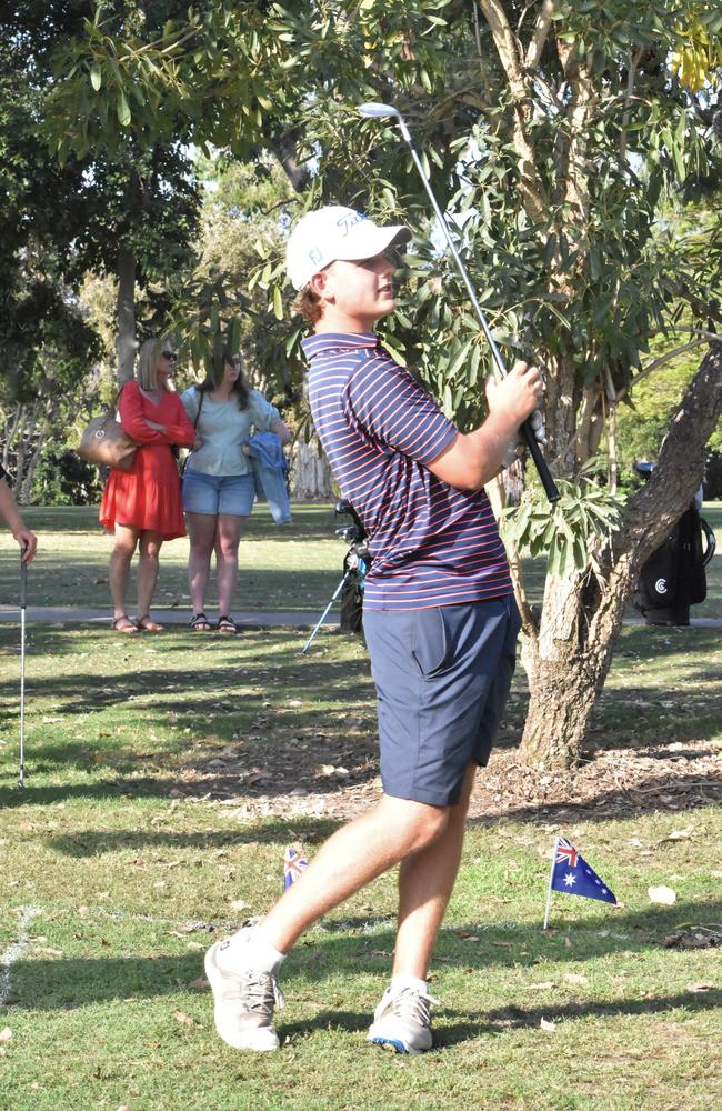 Yeppoon's Isaak Jensen set the course alight in his second round.