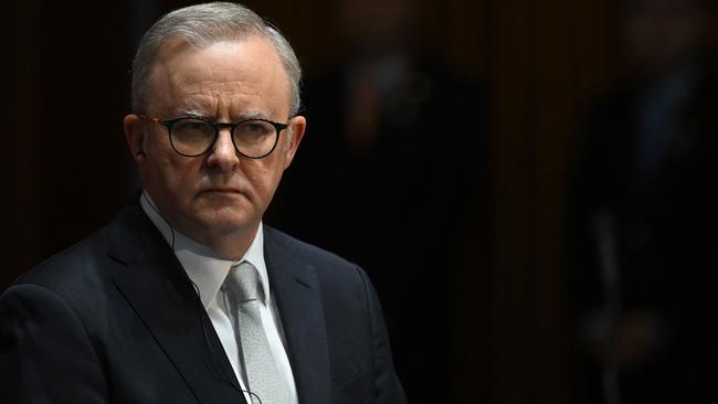 Australia's Prime Minister Anthony Albanese. Picture: Lukas Coch/pool/AFP