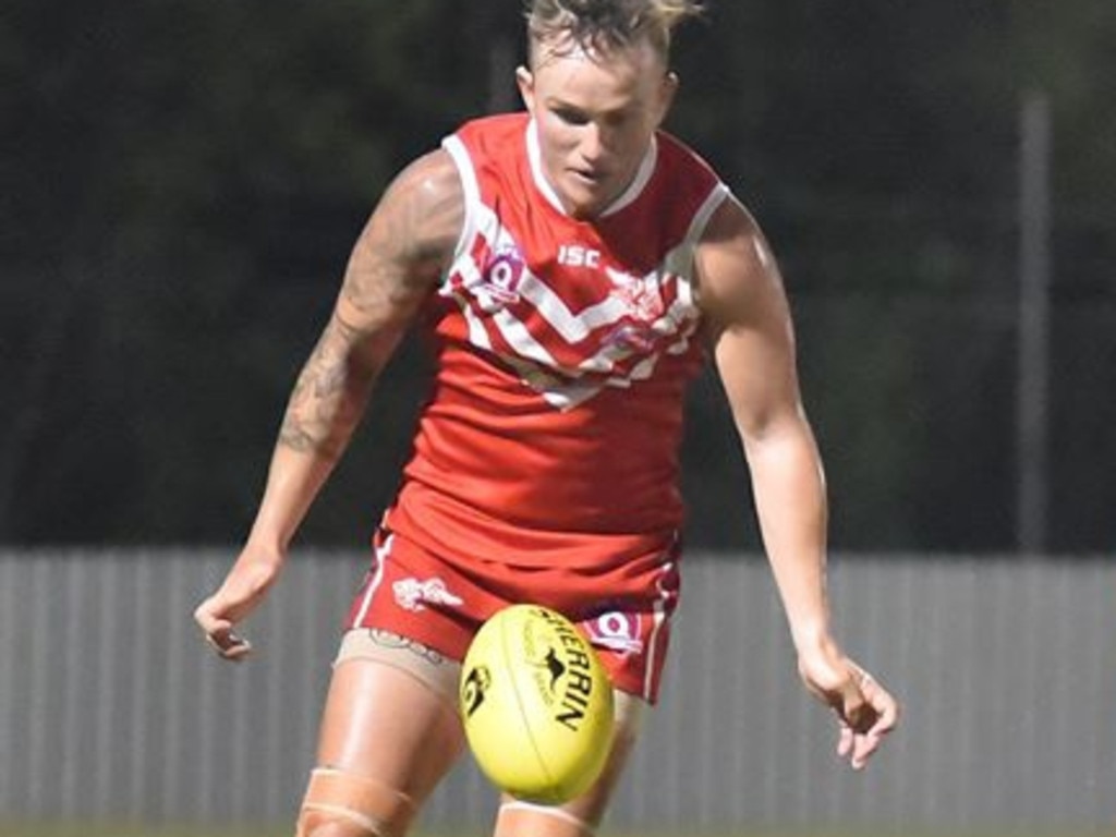 Matt Wallin kicked five goals in the Yeppoon men’s win on Saturday.