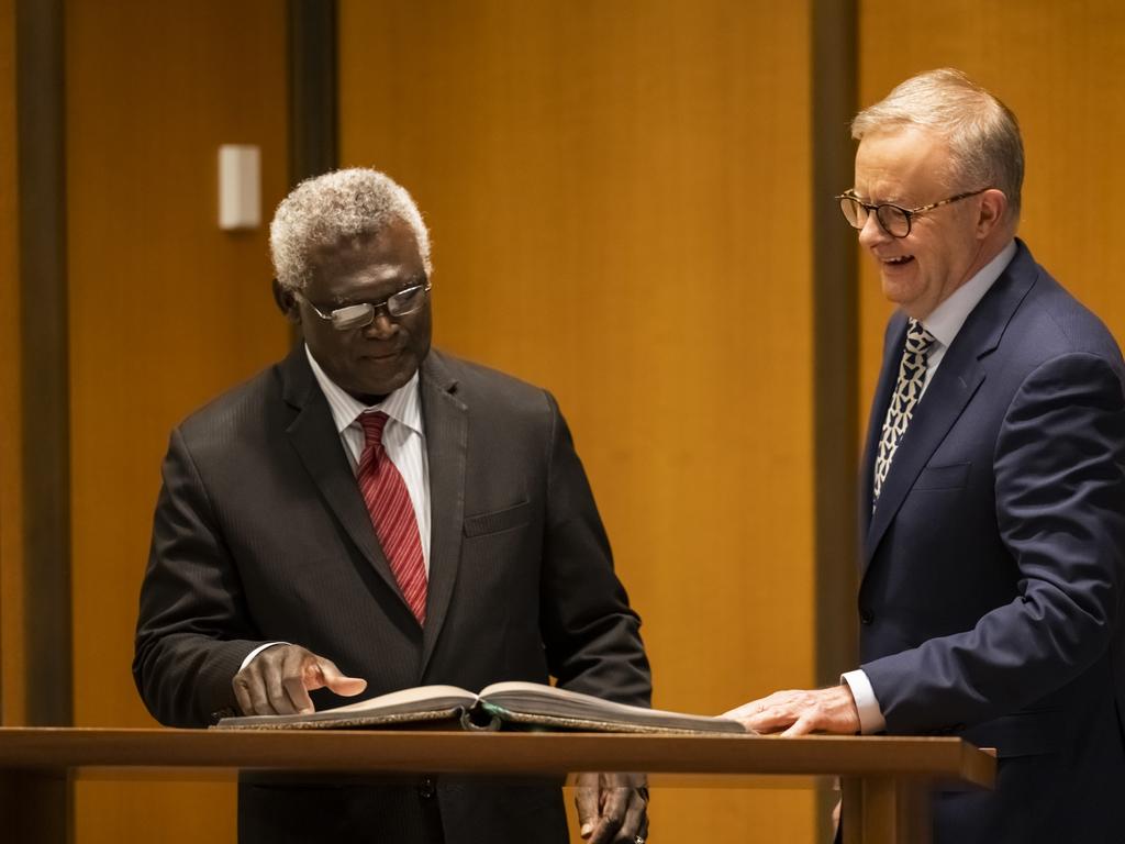 Canberra in September offered to help Solomon Islands fund its upcoming national elections — an offer Sogavare initially condemned but later accepted.