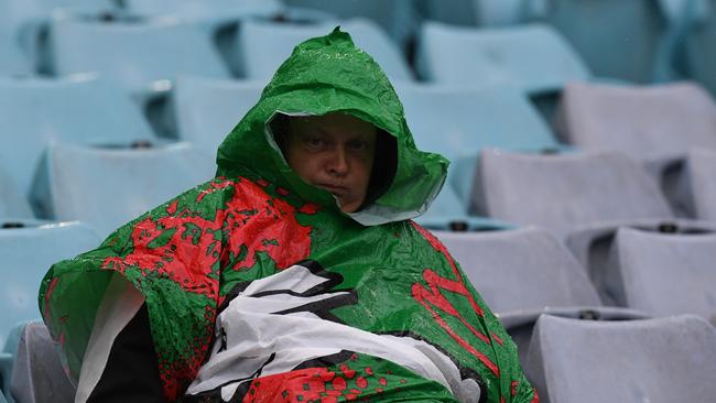 Dedicated Rabbitohs fans won’t leave their club stranded. Photo: AAP Image/Dean Lewins