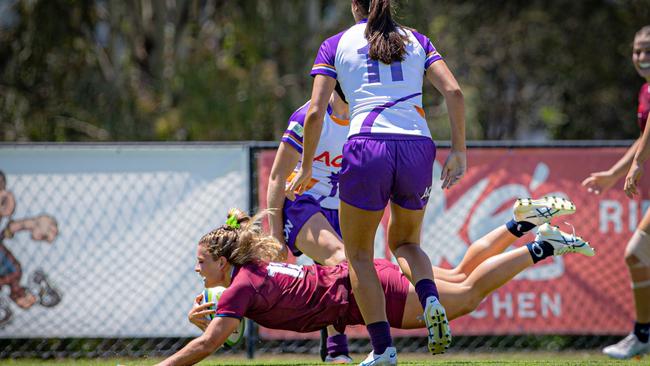 Queensland scored the most tries of any team in round one. Pics: Supplied/Queensland Reds