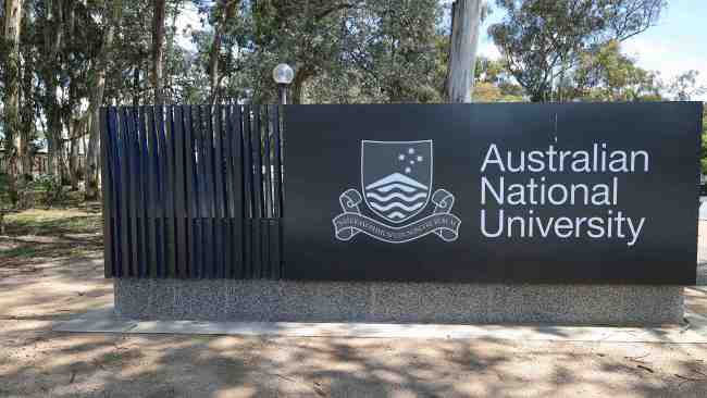 Emergency services rushed to Australian National University in Canberra on Monday afternoon over reports of an alleged stabbing. Picture: NCA NewsWire / Gary Ramage