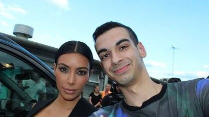 Beau Lamarre and Kim Kardashian