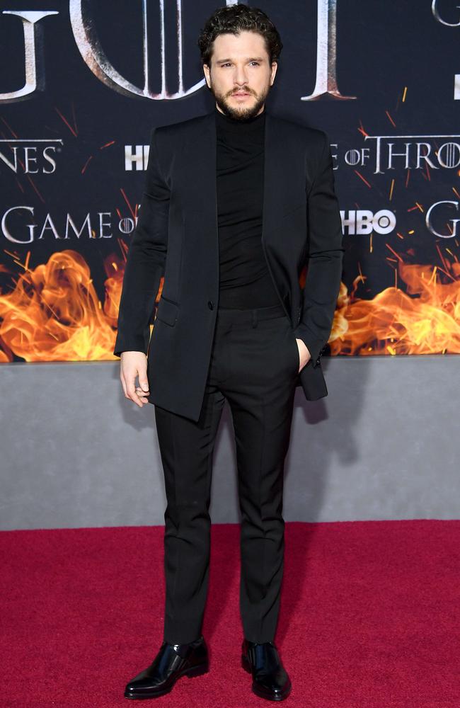 Kit Harington attends the “Game Of Thrones” Season 8 Premiere on April 03, 2019 in New York City. Dimitrios Kambouris/Getty Images/AFP